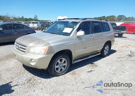 2002 Toyota Highlander Limited V6 z USA, uszkodzony, nr VIN JTEHF21A120053373